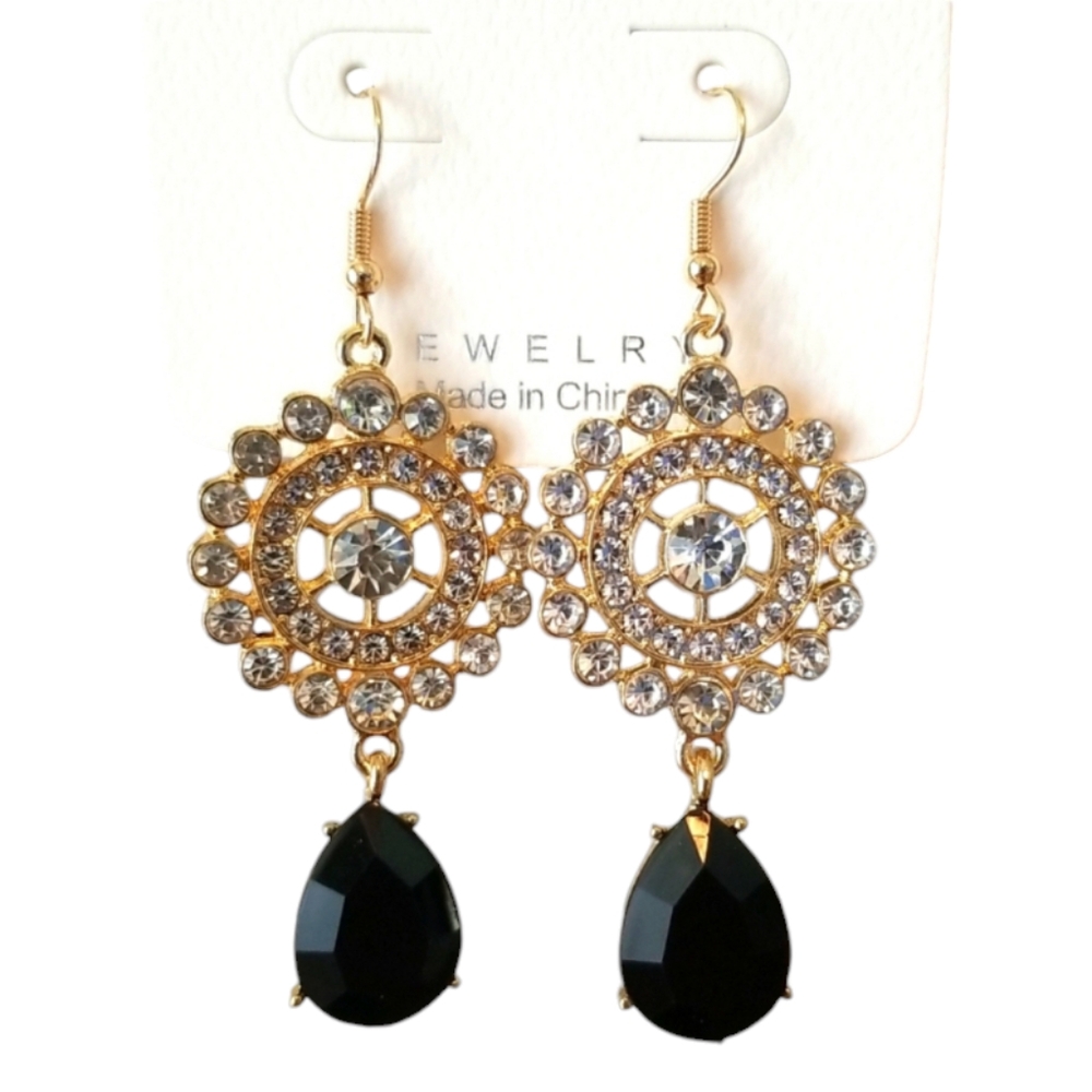 3 for $15 Elegant Champagne Dangle Earrings